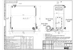 Чертеж дровяного котла 0.6 МВт с большой топкой с колосниками
