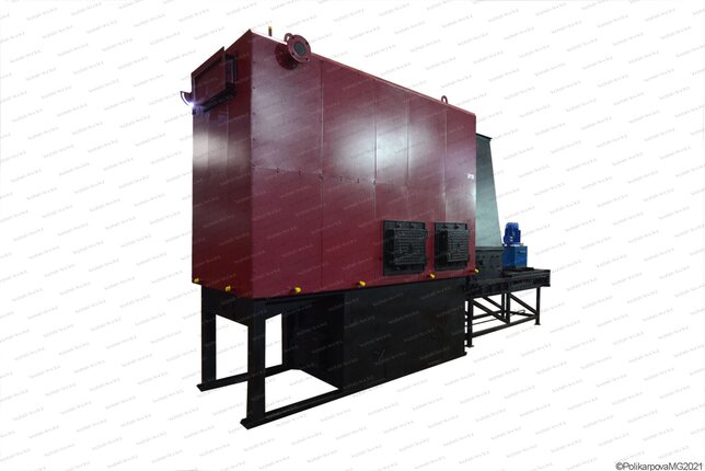 Котел 1.16 МВт на щепе и опилках автоматический