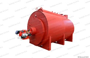 Котел паровой 2000 кг 115 С на газе